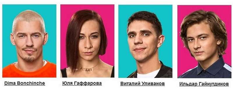 Финалисты 4 сезона Танцы на ТНТ